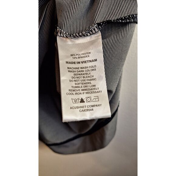 FOOTJOY MEN 'S GOLF POLO SX XXL STRIPED GOLF ATHLEISURE PREPPY CASUAL WEAR SPORT - Picture 3 of 6